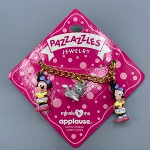 Vintage Disney’s Minnie Mouse Gold Tone Bracelet NWT